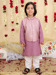 Kurta Pajama Set for Boys - Blue | BS25KP09BLA