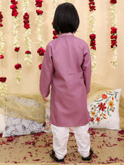 Kurta Pajama Set for Boys - Blue | BS25KP09BLA
