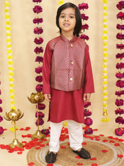 Kurta Pajama Set for Boys - Blue | BS25KP09BLA