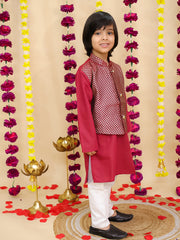 Kurta Pajama Set for Boys - Blue | BS25KP09BLA
