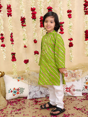 Kurta Pajama Set for Boys - Green | BS25KP13GRA
