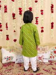 Kurta Pajama Set for Boys - Green | BS25KP13GRA