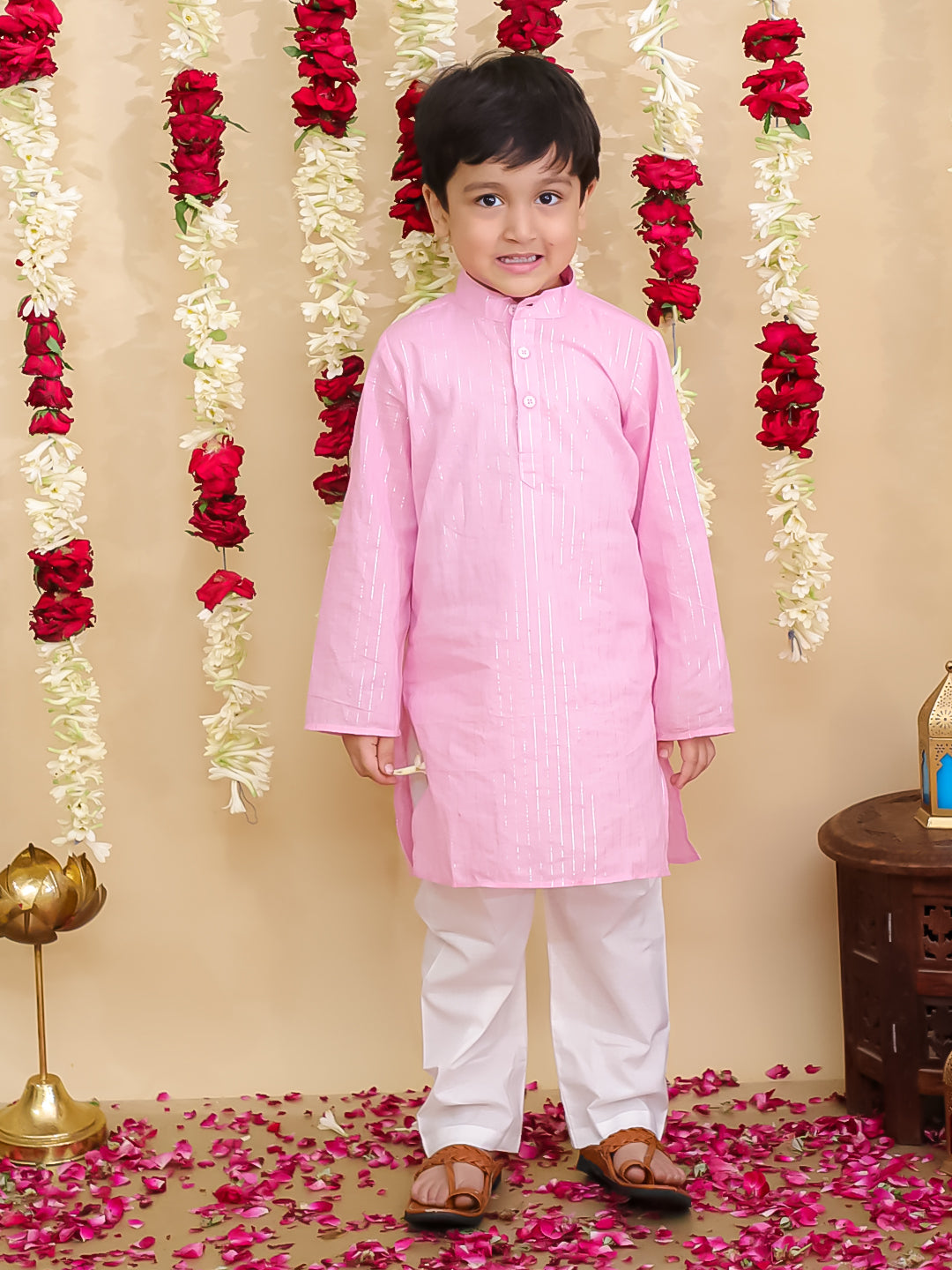 Kurta Pajama Set for Boys - Yellow | BS25KP13YLA
