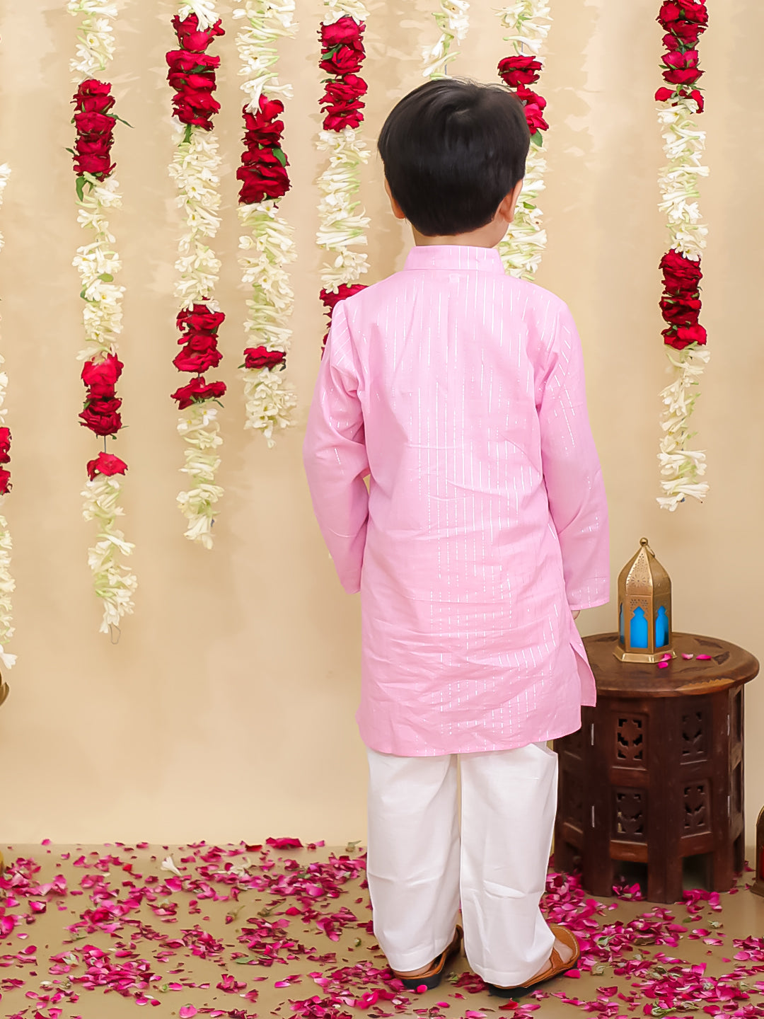 Kurta Pajama Set for Boys - Yellow | BS25KP13YLA | DesiQlo
