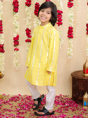 Kurta Pajama Set for Boys - Red | BS25KP13RDA