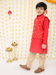 Kurta Pajama Set for Boys - Purple | BS25KP17PUA