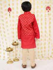 Kurta Pajama Set for Boys - Purple | BS25KP17PUA