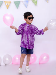 Short Kurta for Boys - Red | BS25SK01RDA