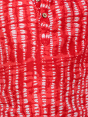Short Kurta for Boys - Red | BS25SK01RDA