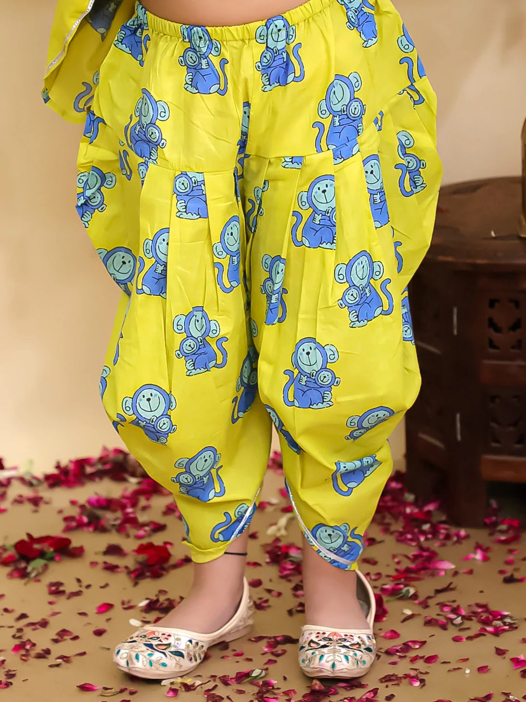 Ethnic Suit Set for Girls - Mustard | BS25SU01MRA | DesiQlo