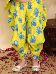 Ethnic Suit Set for Girls - Mustard | BS25SU01MRA