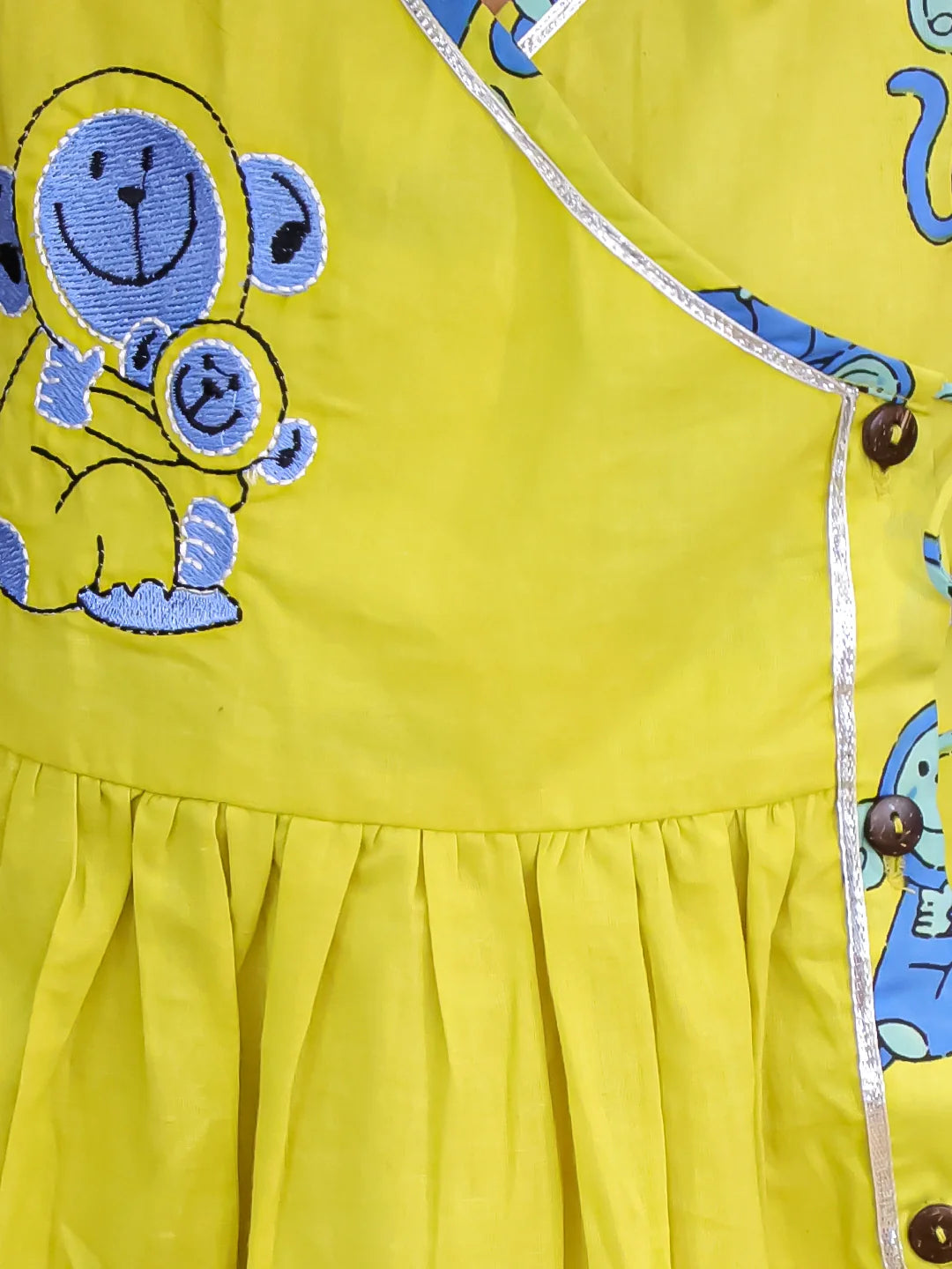 Ethnic Suit Set for Girls - Mustard | BS25SU01MRA | DesiQlo