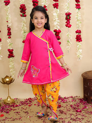 Ethnic Suit Set for Girls - Red | BS25SU02PUA