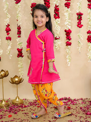 Ethnic Suit Set for Girls - Red | BS25SU02PUA