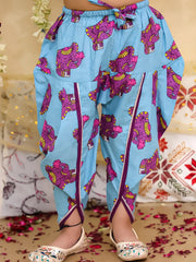 Ethnic Suit Set for Girls - Red | BS25SU02PUA
