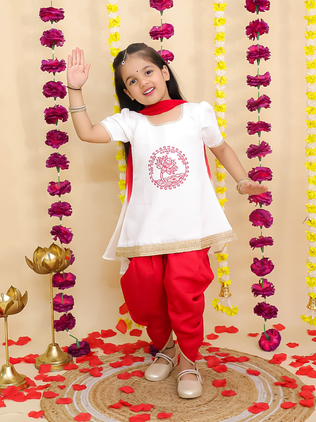 Ethnic Suit Set for Kids - Yellow | BS25SU03YLA | DesiQlo