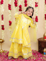 Ethnic Suit Set for Girls - Pink | BS25SU14PIA