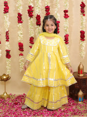Ethnic Suit Set for Girls - Pink | BS25SU14PIA