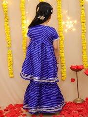 Ethnic Suit Set for Kids - Blue | BS25SU17BLA