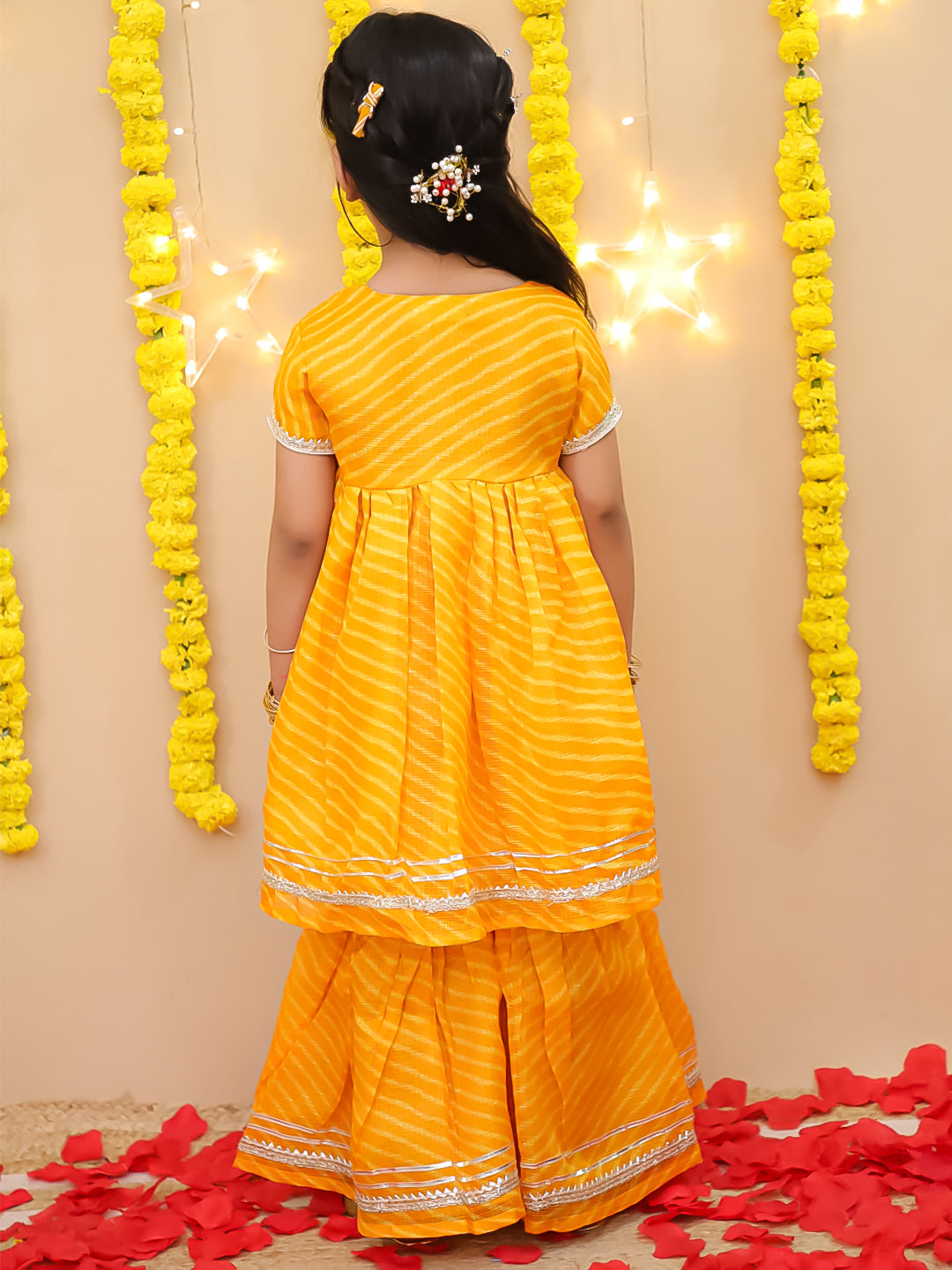 Ethnic Suit Set for Kids - Yellow | BS25SU17YLA | DesiQlo