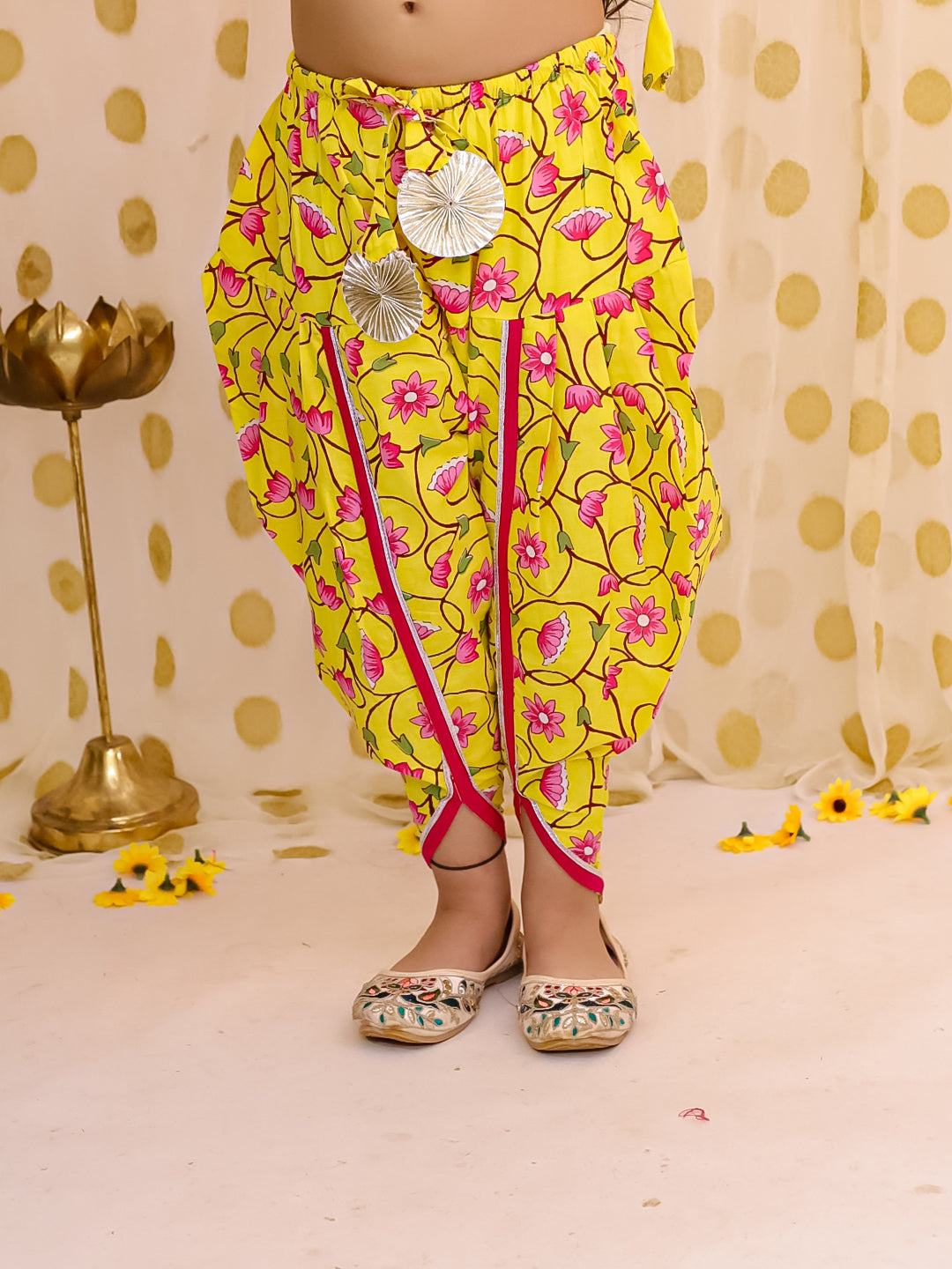 Cotton Ethnic Suit Set for Girls - Pink | BS25SU18PIA | DesiQlo