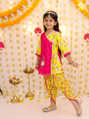 Cotton Ethnic Suit Set for Girls - Pink | BS25SU18PIA