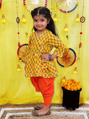 Ethnic Suit Set for Girls - Red | BS25SU22RDA