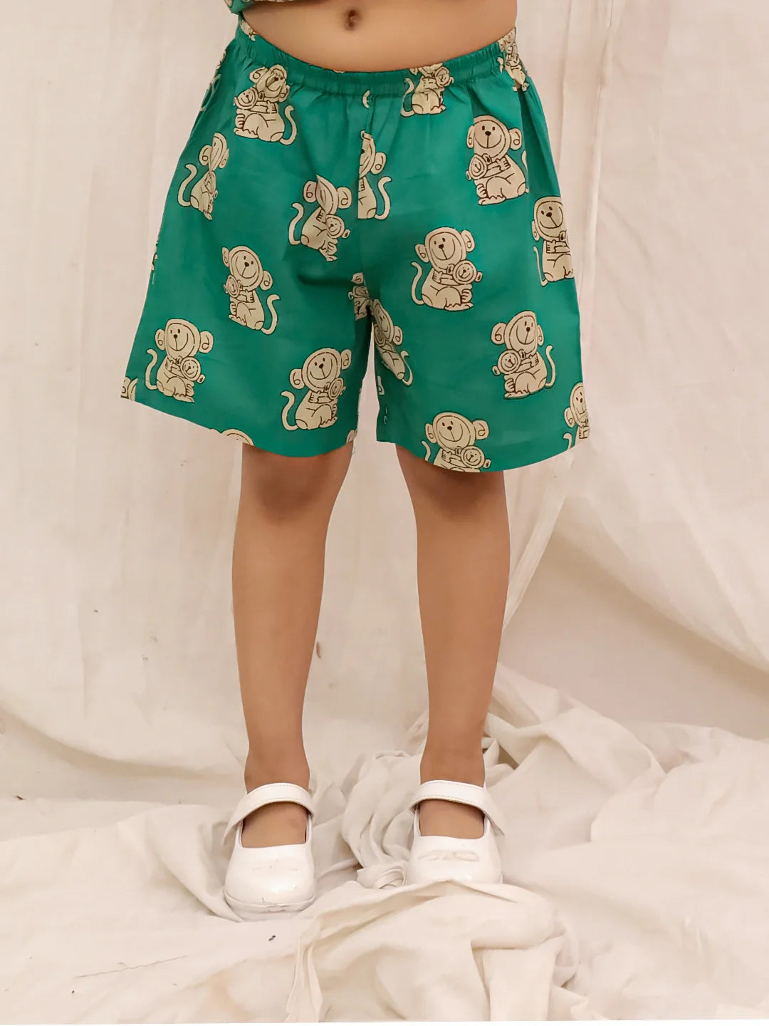 Ethnic Clothing Set for Girls - Green | BS26CS23GRA | DesiQlo