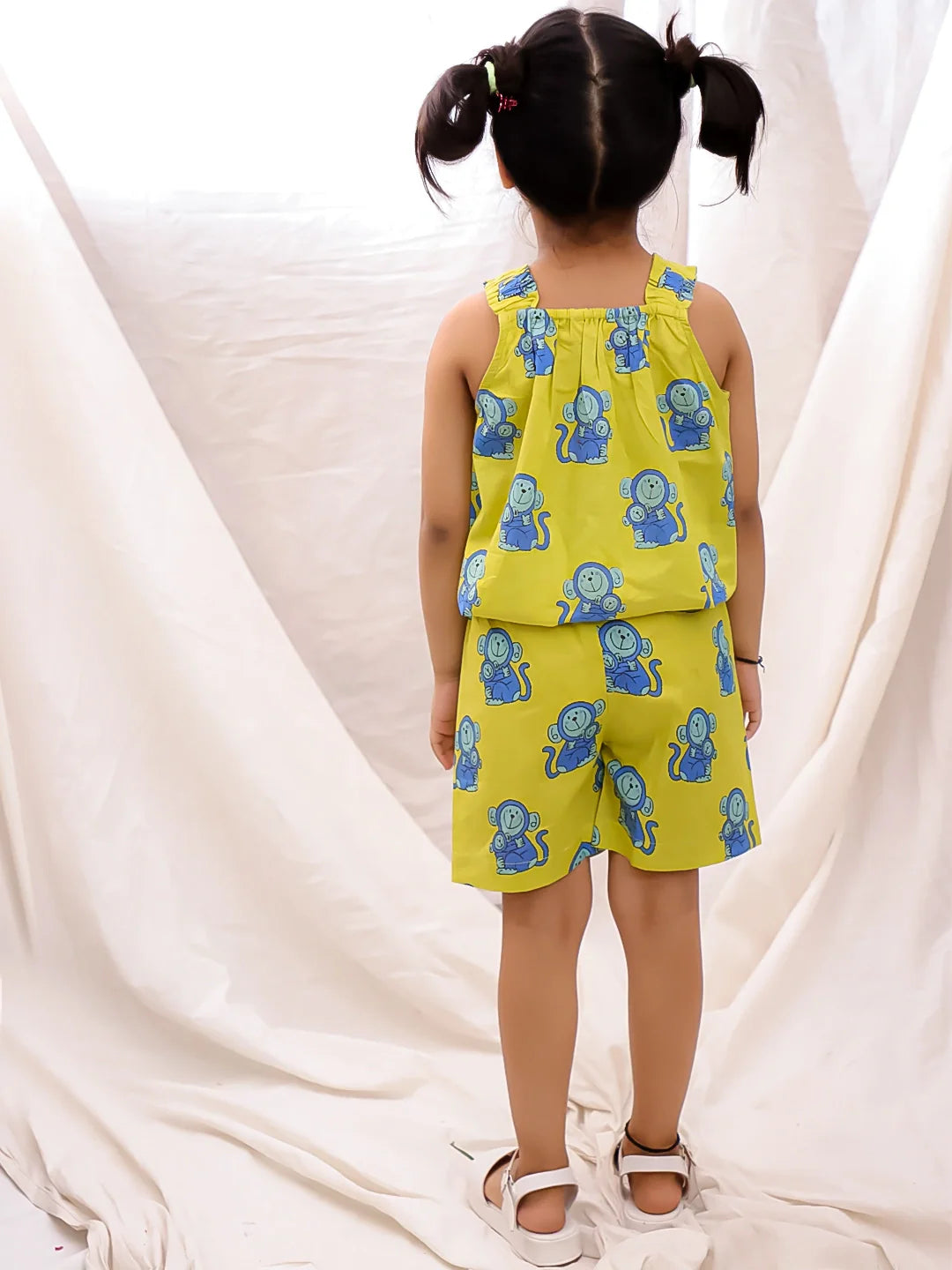 Ethnic Clothing Set for Girls - Mustard | BS26CS23MSA | DesiQlo