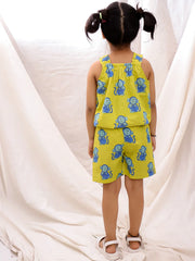 Ethnic Clothing Set for Girls - Mustard | BS26CS23MSA