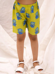 Ethnic Clothing Set for Girls - Mustard | BS26CS23MSA