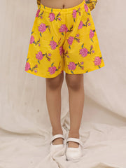Ethnic Clothing Set for Girls - Yellow | BS26CS24YLA