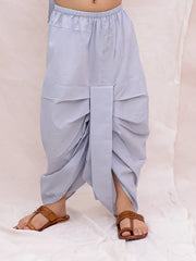 Dhoti Kurta Set for Boys - Grey | BS26DK23GYA