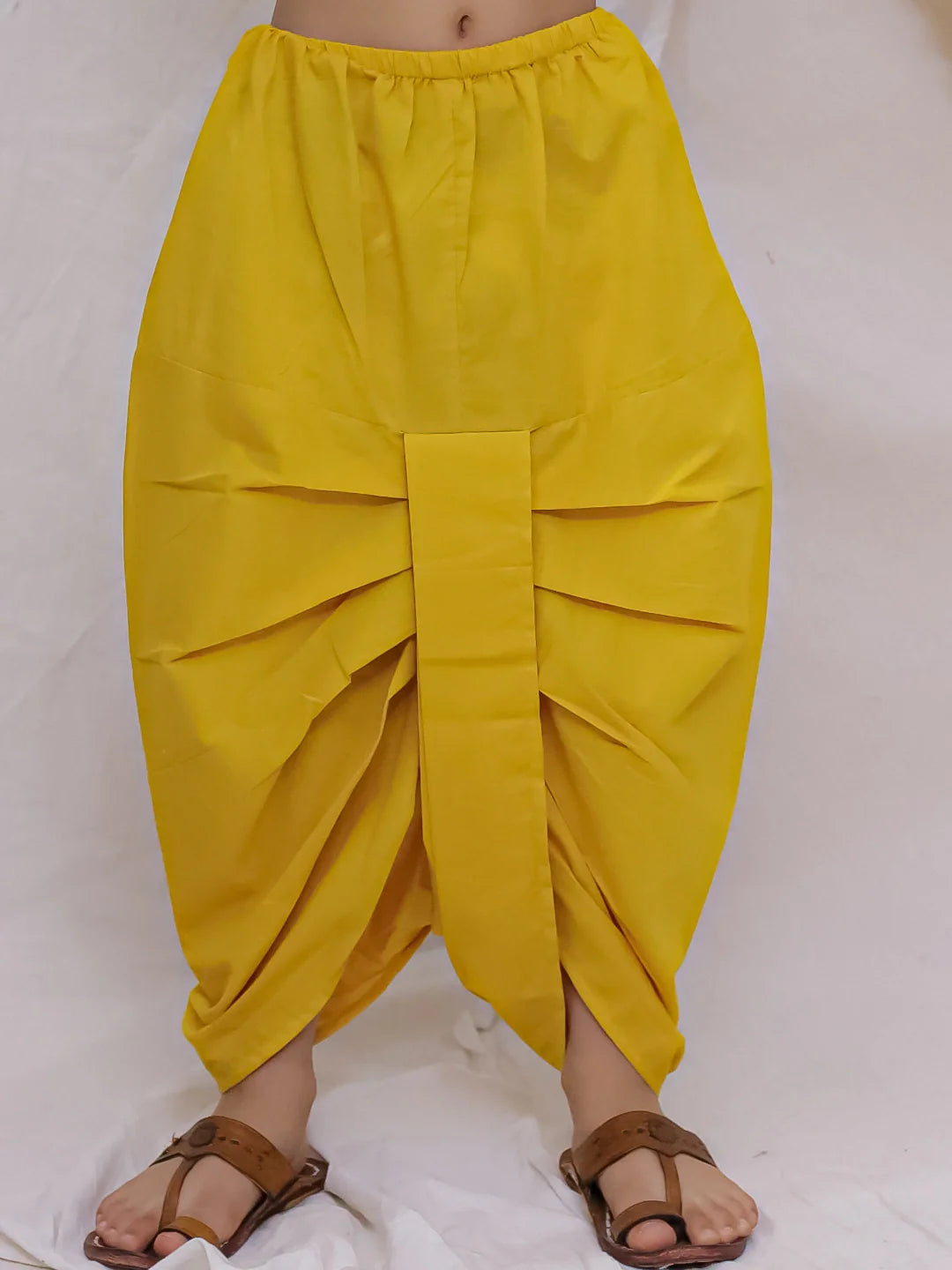 Dhoti Kurta Set for Boys - Yellow | BS26DK23YLA | DesiQlo