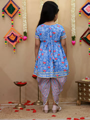 Ethnic Suit Set for Girls - Blue | BS26IW04BLA