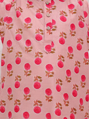 Kurta Pajama Set for Boys - Pink | BS26KP21PHA