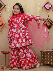 Ethnic Suit Set for Girls - Pink | BS26SU30PIA