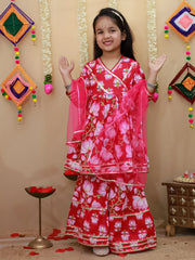 Ethnic Suit Set for Girls - Pink | BS26SU30PIA