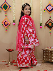 Ethnic Suit Set for Girls - Pink | BS26SU30PIA