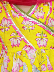 Ethnic Suit Set for Girls - Yellow | BS26SU30YLA