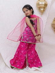 Ethnic Suit Set for Girls - Pink | BS26SU31PIA