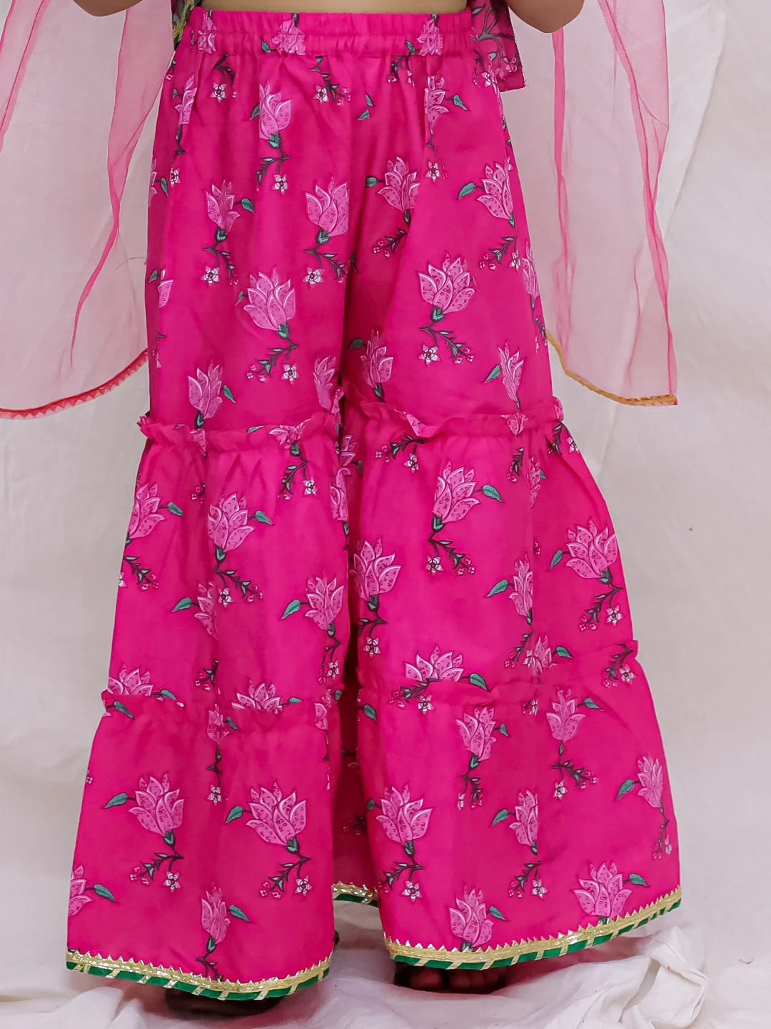 Ethnic Suit Set for Girls - Pink | BS26SU31PIA | DesiQlo