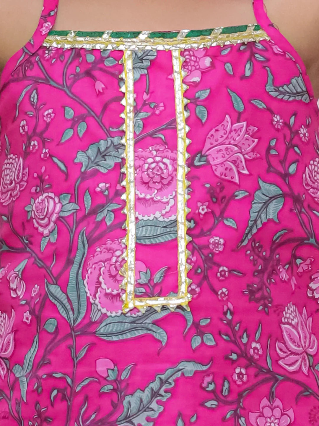Ethnic Suit Set for Girls - Pink | BS26SU31PIA | DesiQlo