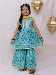 Ethnic Suit Set for Girls - Pink | BS26SU32PIA