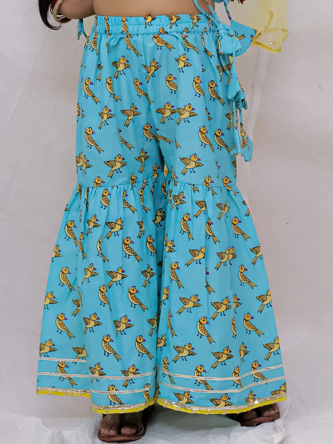 Ethnic Suit Set for Girls - Blue | BS26SU32BLA | DesiQlo