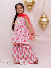 Ethnic Suit Set for Girls - Pink | BS26SU32PIA