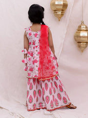 Ethnic Suit Set for Girls - Pink | BS26SU32PIA