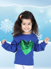 Sweatshirt for Girls - Yellow | BW22TP33YWC