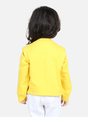 Sweatshirt for Girls - Yellow | BW22TP33YWC