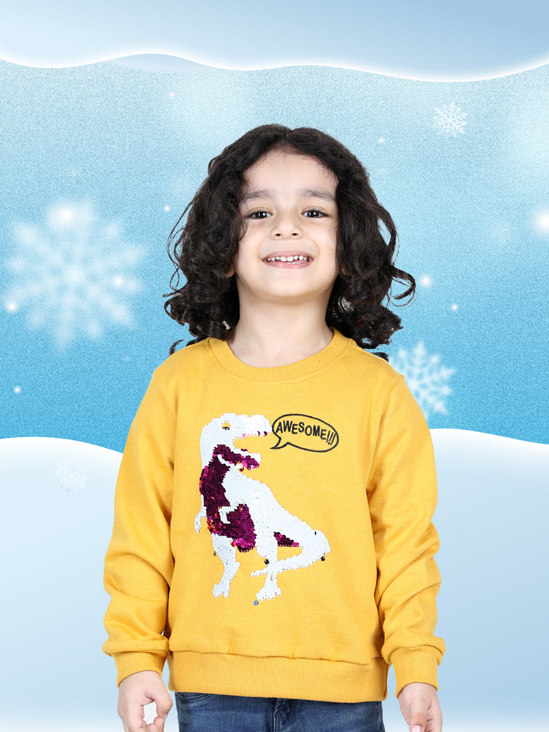 Sweatshirt for Kids - 2-3 Y | BW22TP40YWC | DesiQlo